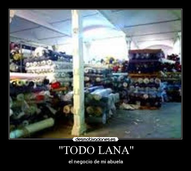 TODO LANA - el negocio de mi abuela