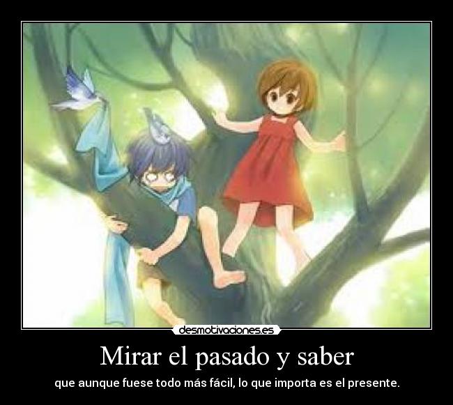 Mirar el pasado y saber - 