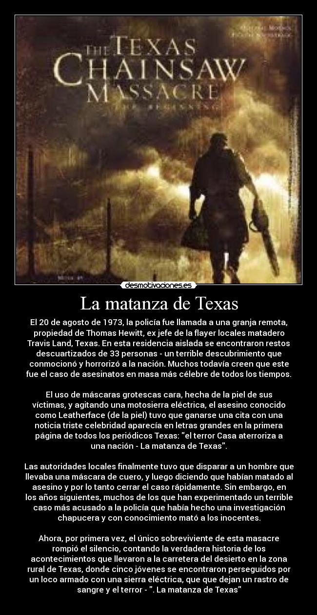 La matanza de Texas -