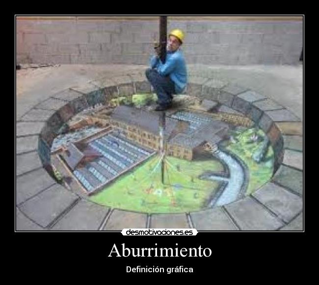 Aburrimiento - Definición gráfica