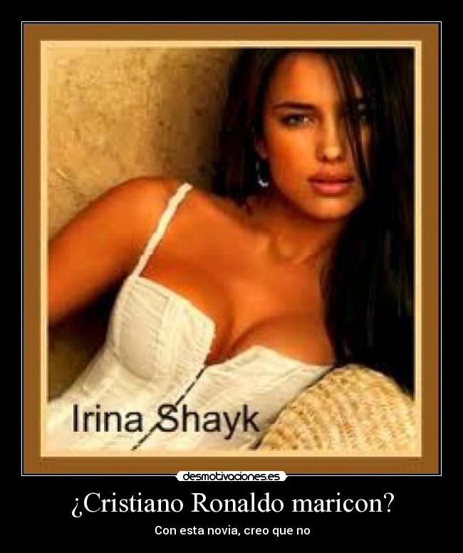 ¿Cristiano Ronaldo maricon? - Con esta novia, creo que no