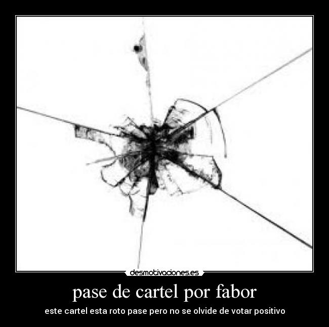 pase de cartel por fabor - 