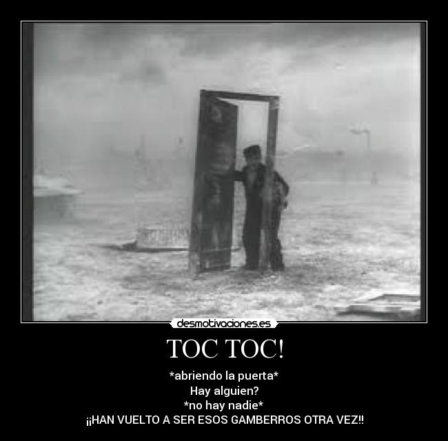 TOC TOC! -