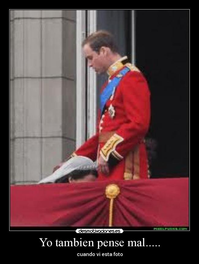 Yo tambien pense mal..... - 