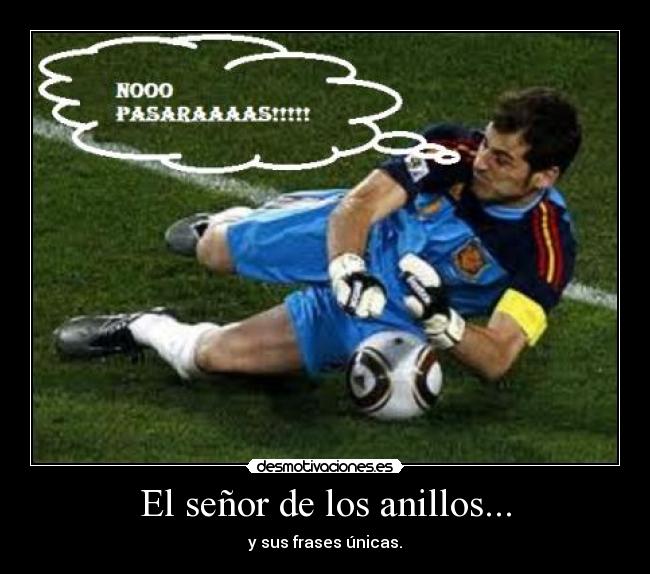 El señor de los anillos... - y sus frases únicas.