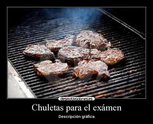 Chuletas para el exámen - 