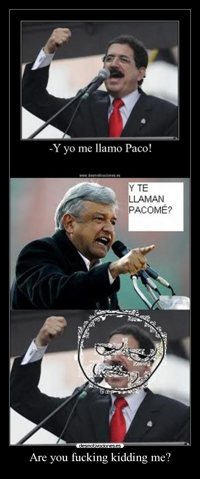 Are you fucking kidding me? -