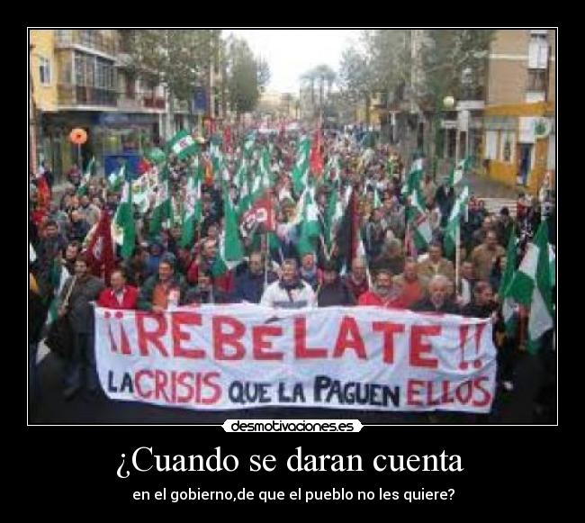 ¿Cuando se daran cuenta  - 