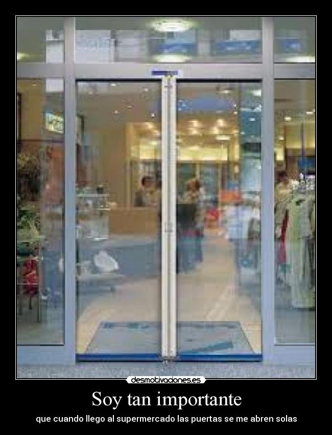 Soy tan importante - 