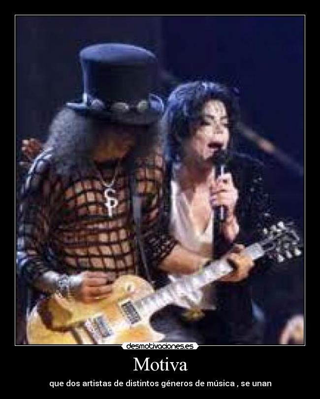 Motiva - que dos artistas de distintos géneros de música , se unan