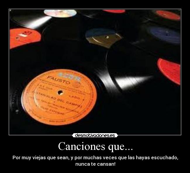 Canciones que... -