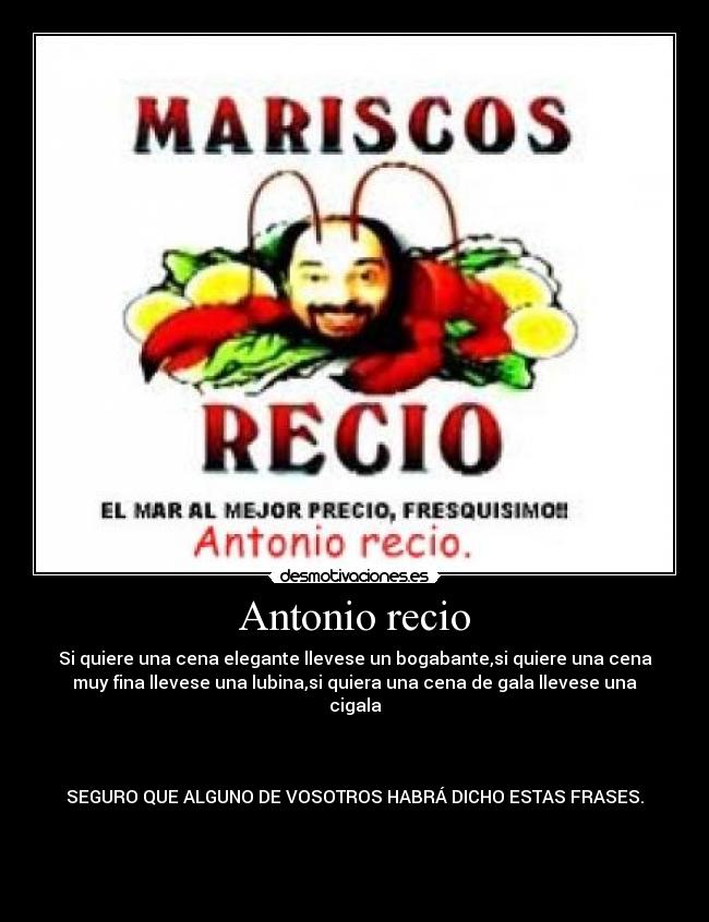 Antonio recio - 