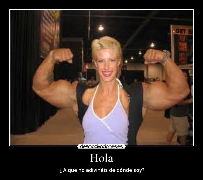 Hola - ¿ A que no adivináis de dónde soy?