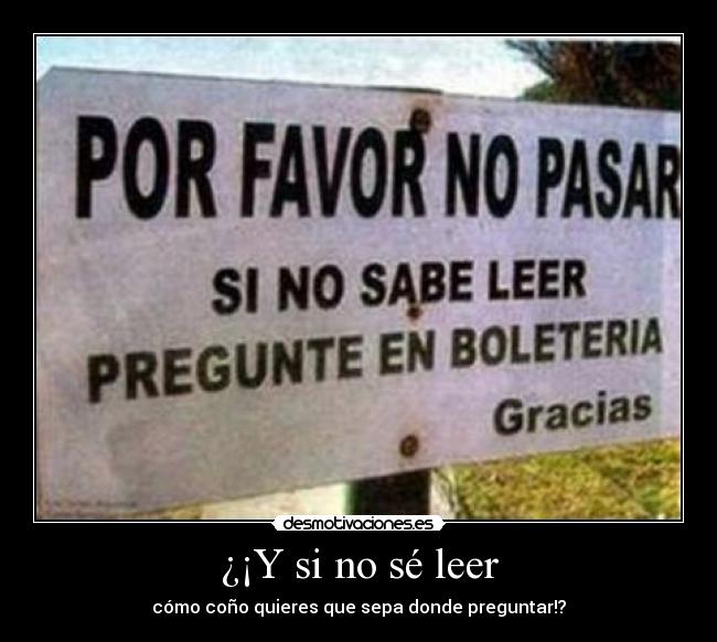 carteles pregunta desmotivaciones