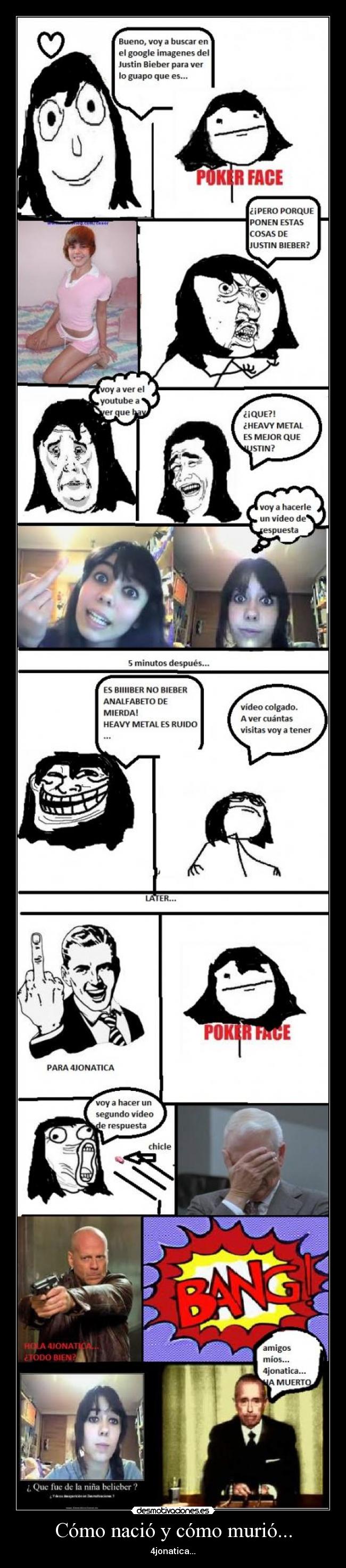 Cómo nació y cómo murió... - 