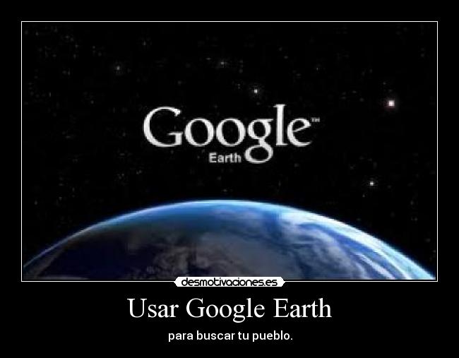 Usar Google Earth -