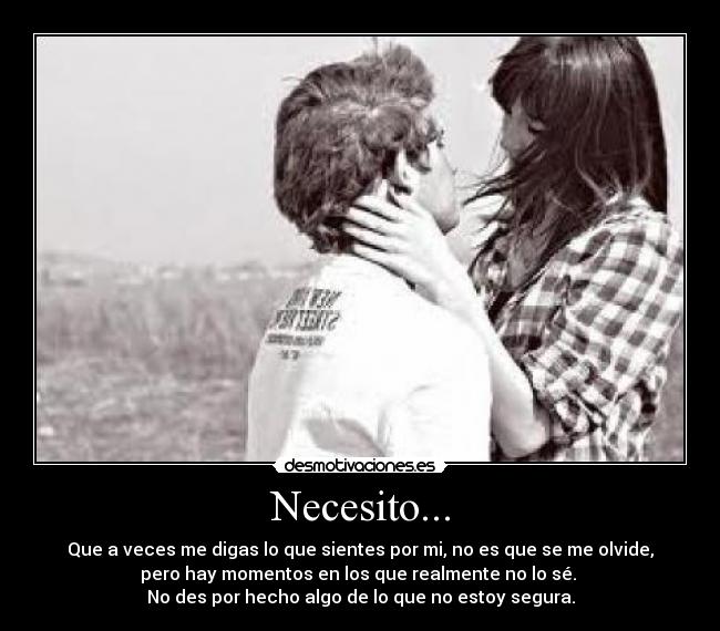 Necesito... - 