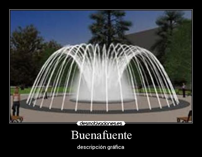 Buenafuente - descripción gráfica