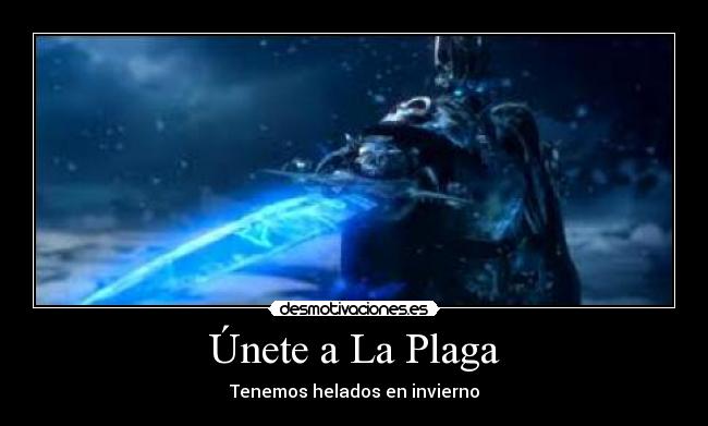 Únete a La Plaga - Tenemos helados en invierno