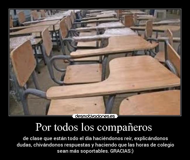 Por todos los compañeros -