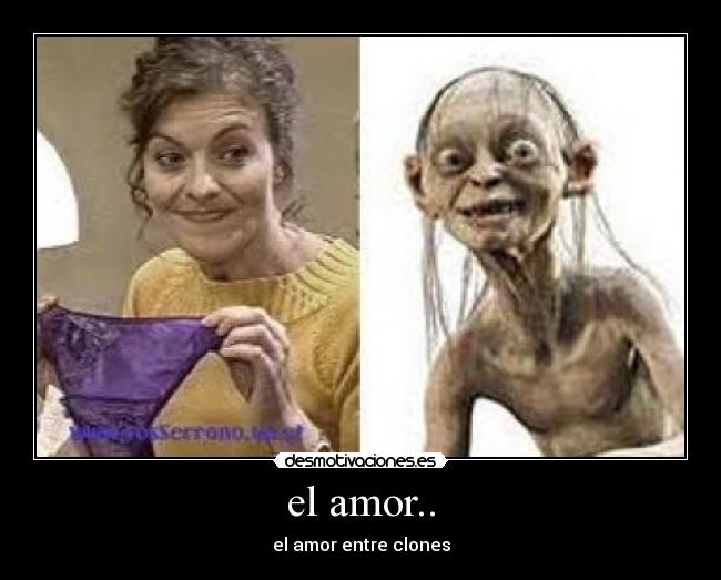 el amor.. - el amor entre clones