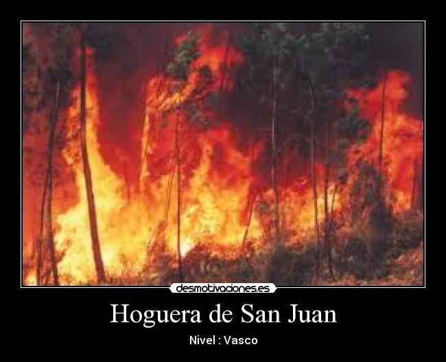 Hoguera de San Juan -