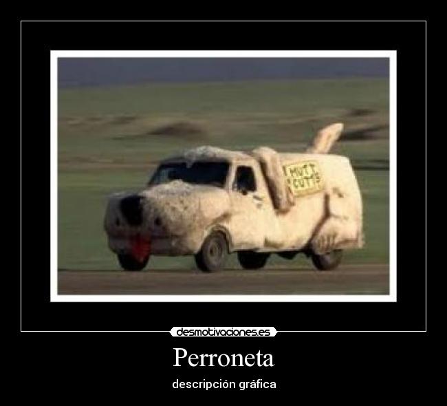 Perroneta - descripción gráfica