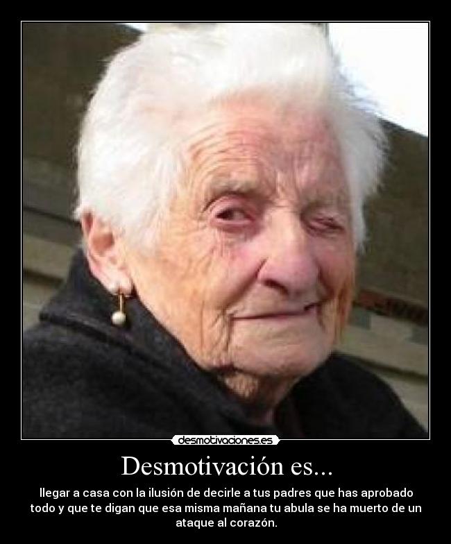 Desmotivación es... - 