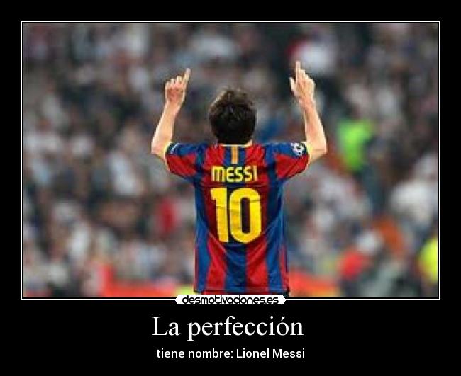 La perfección -