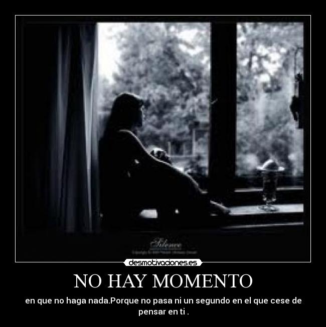 NO HAY MOMENTO - 