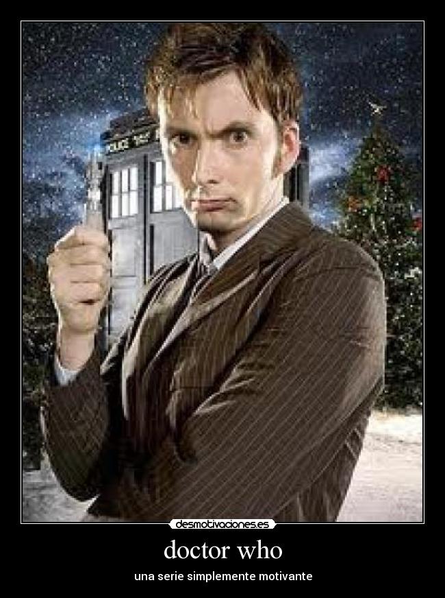 carteles doctor who desmotivaciones