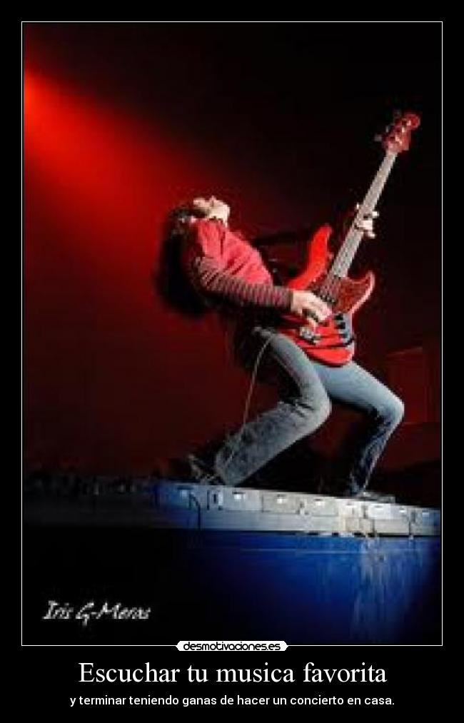 Escuchar tu musica favorita - 