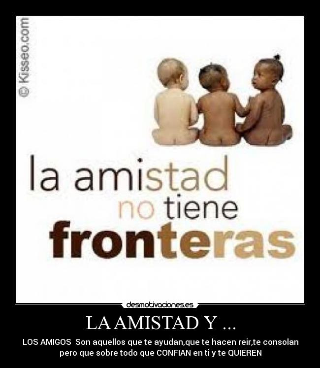 LA AMISTAD Y ... - 