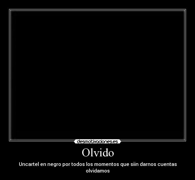 Olvido - 