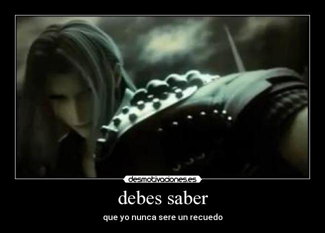 debes saber -