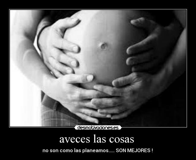 aveces las cosas -
