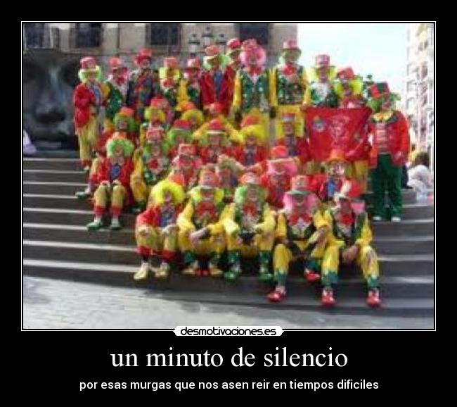 un minuto de silencio - 