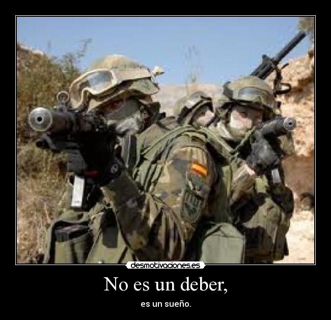 carteles ejercito desmotivaciones