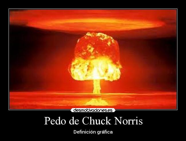 Pedo de Chuck Norris - Definición gráfica