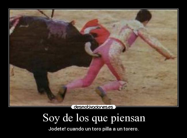 Soy de los que piensan - 