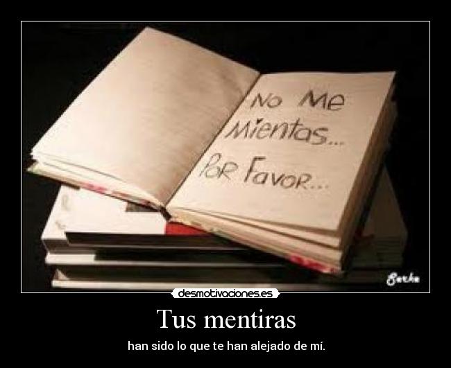 Tus mentiras - 