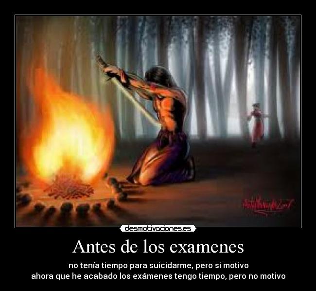 Antes de los examenes - 