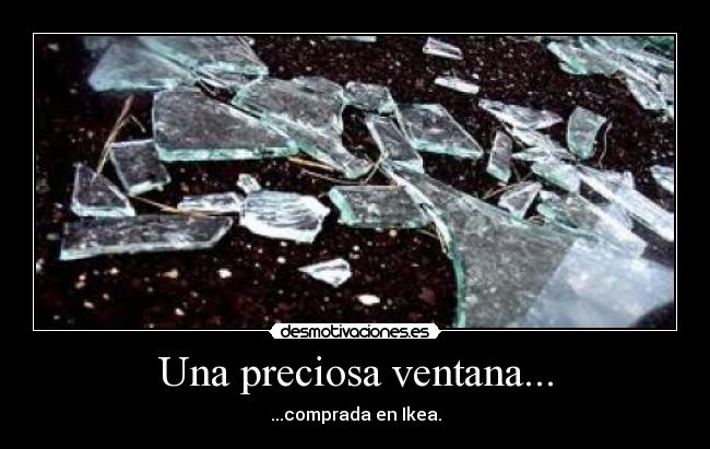 Una preciosa ventana... - 