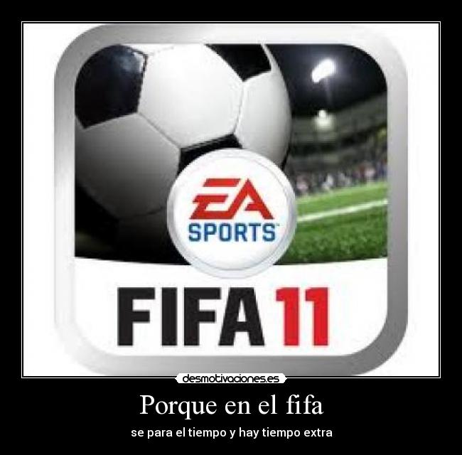 Porque en el fifa - 