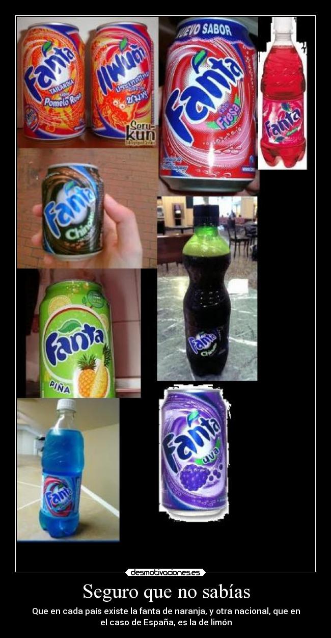 Seguro que no sabías - 