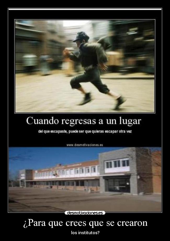 carteles instituto huir walk_t desmotivaciones