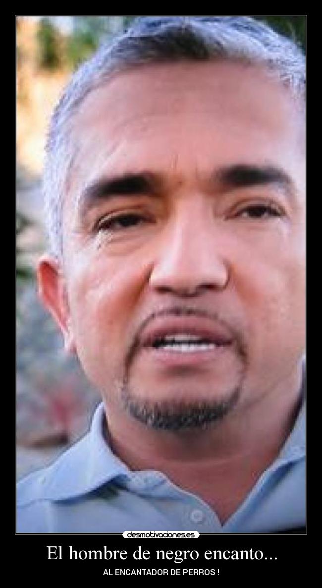 El hombre de negro encanto... - 