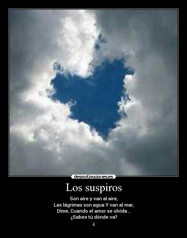 Los suspiros -
