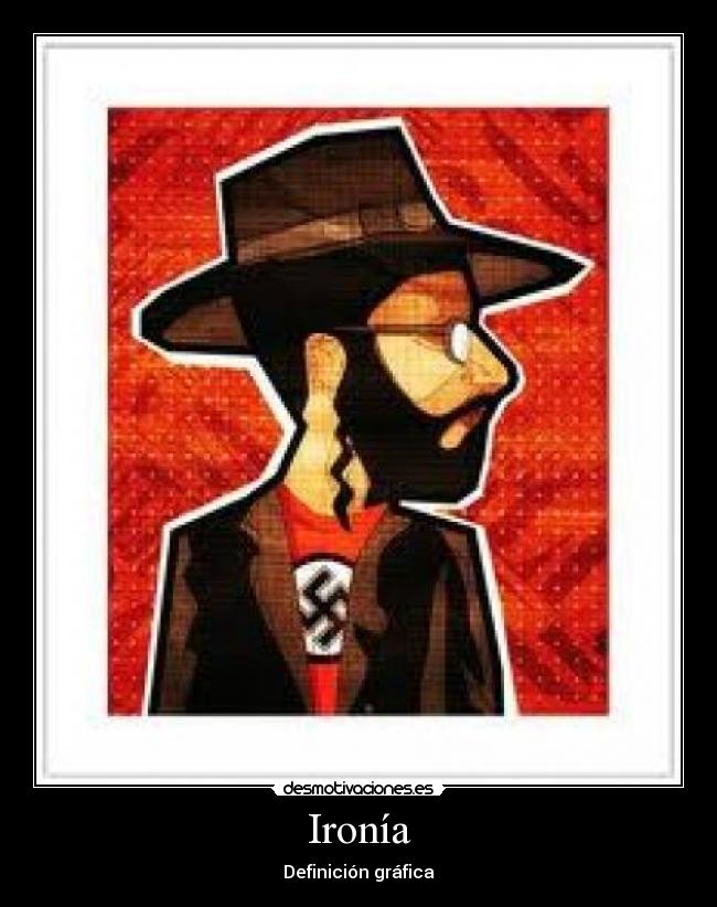 Ironía - Definición gráfica