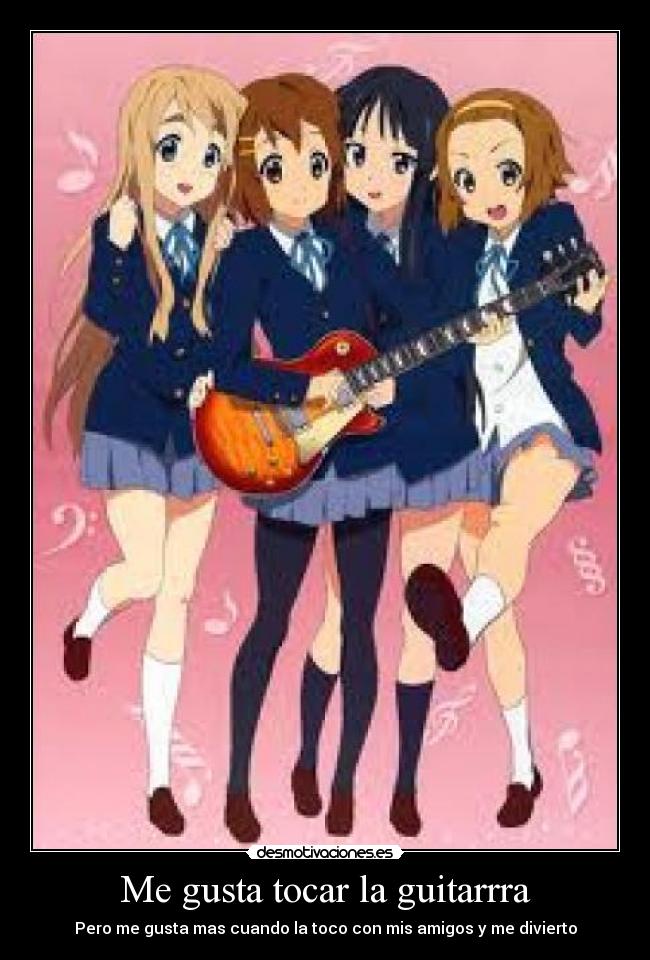 Me gusta tocar la guitarrra - Pero me gusta mas cuando la toco con mis amigos y me divierto